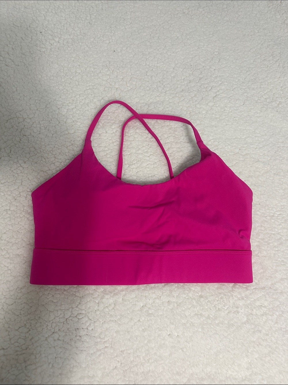 Amazon Pink Strappy Sports Bralette